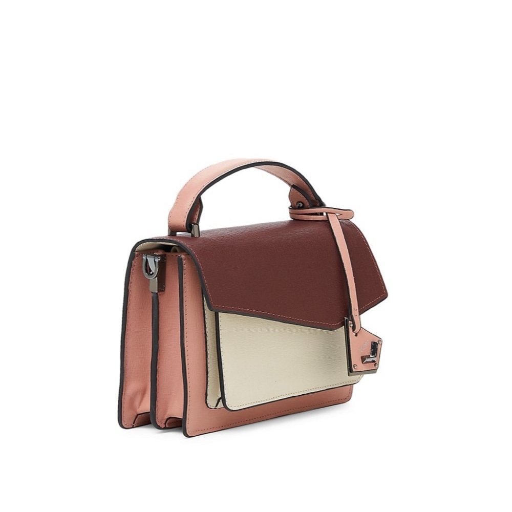 Botkier New YorkCobble Hill Colorblock Leather Crossbody Bag - Picture 3 of 5